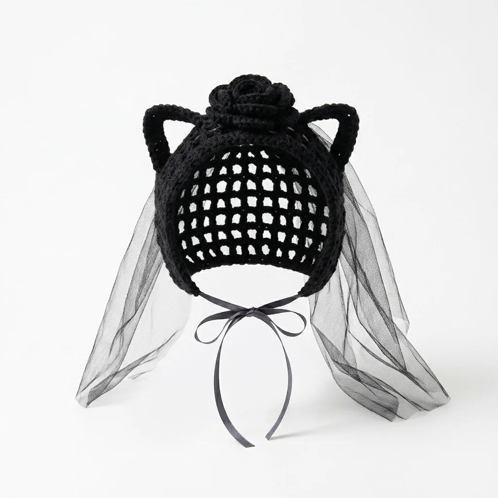 Nora’s Goth Cat Hats