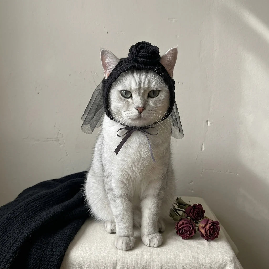 Nora’s Goth Cat Hats